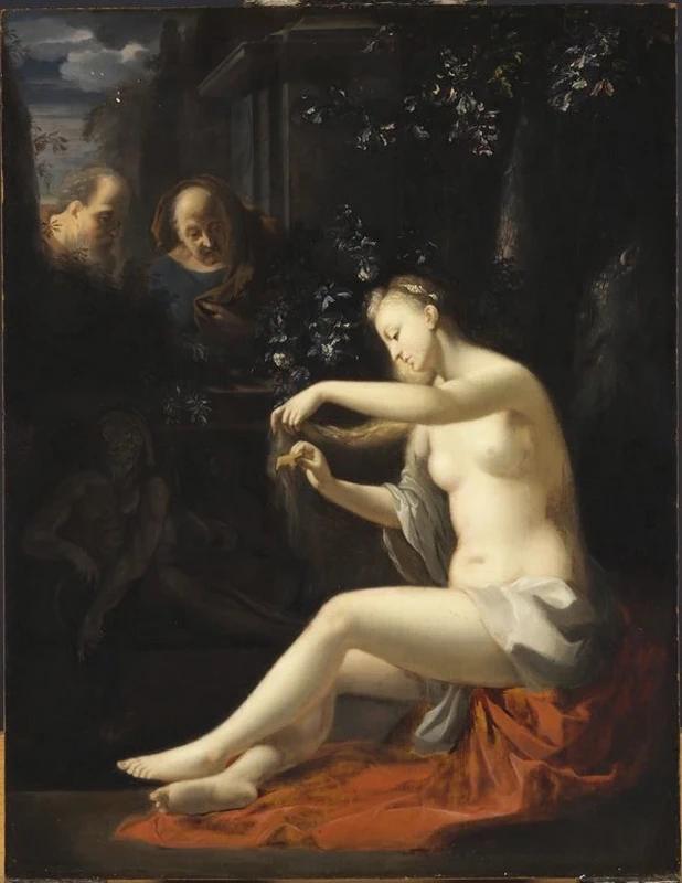 Adriaen van der Werff - 124, Susanna e i vecchioni, Budapest Museum of Fine Arts